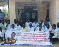 పసిపాప మృతిపై సాలూరలో నిరసన 