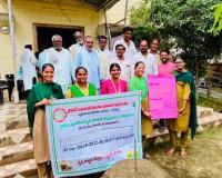 వరిలో సుడిదోమ నివారణపై రైతులకు అవగాహన