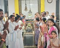 శివనామస్మరణతో మార్మోగిన ఆత్మలింగేశ్వరం