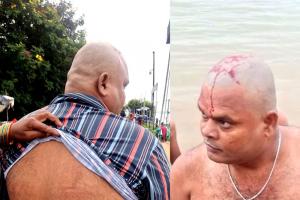 భద్రాద్రి రామయ్య సన్నిధిలో భక్తుడు పై దాడి.