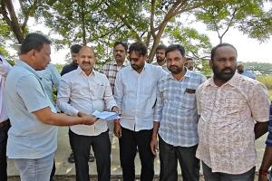 బాన్సువాడ ఎల్లయ్య చెరువును పరిశీలించిన చీఫ్ ఇంజనీర్  