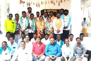 భీంగల్ మున్సిపల్ పాలకవర్గానికి ఘన సన్మానం