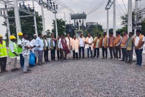 నవీపేట్ మండలంలో ప్రారంభానికి సిద్ధంగా హనుమాన్ ఫామ్ విద్యుత్ ఉపకేంద్రం