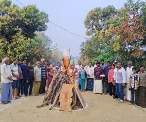 బీర్కూర్‌లో భోగి సంబరాలు