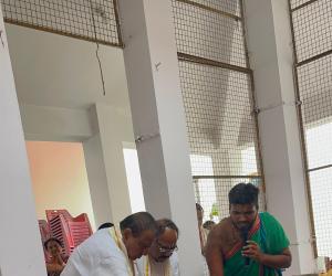 వరుణ, సుదర్శన యాగాలు నిర్వహించిన ఎమ్మెల్యే పోచారం