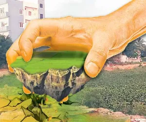 అసైన్‌మెంట్‌ భూమిలో అక్రమ లేఅవుట్‌!