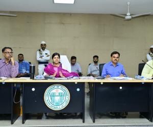 పాఠశాలల్లో అసంపూర్తి పనులను యుద్ధప్రాతిపదికన పూర్తి చేయించాలి: కలెక్టర్ ఇలా త్రిపాఠి